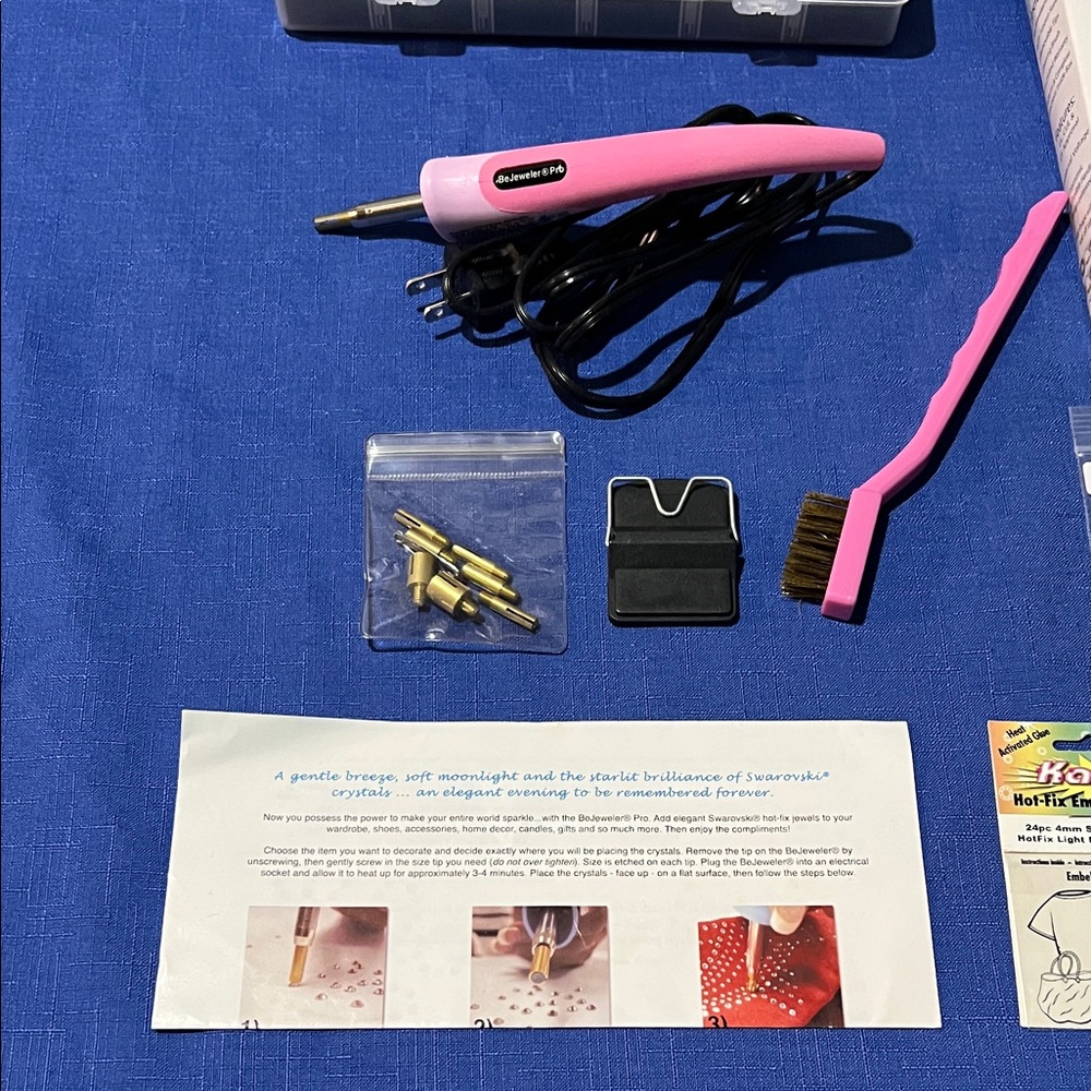 BeJeweler Pro Crystal Rhinestone Setter Kit - Pink - Picture 5 of 5